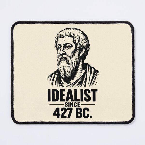 Item preview, Idealist Since 427 BC. Vintage Greek Philosopher Art & Philosophy Humor. (Plato Meme Collection). designed and sold by SaraSumi.