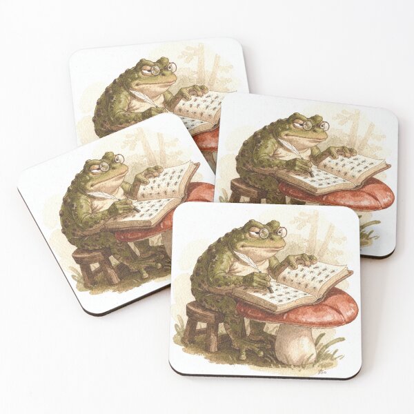 Item preview, Toad Doing the Swamp Taxes designed and sold by PictorialWhimsy.