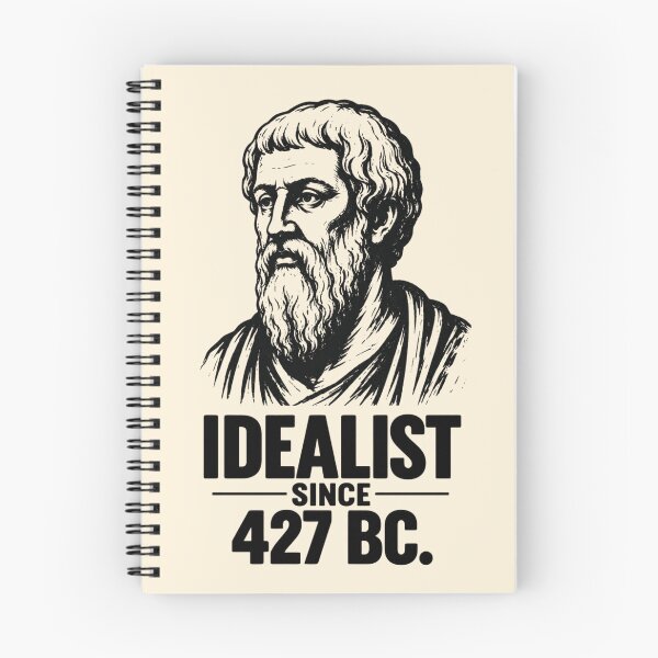 Item preview, Idealist Since 427 BC. Vintage Greek Philosopher Art & Philosophy Humor. (Plato Meme Collection). designed and sold by SaraSumi.