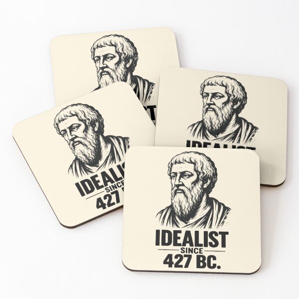 Item preview, Idealist Since 427 BC. Vintage Greek Philosopher Art & Philosophy Humor. (Plato Meme Collection). designed and sold by SaraSumi.