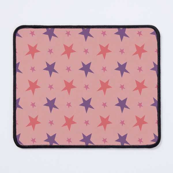 Item preview, Pink and Purple Star Pattern designed and sold by The Innocent Ghost Project.