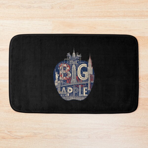 Item preview, Big Apple New York Design, New York City Artwork, NYC Travel Gift, Big Apple Graphic, New York Skyline, NYC Lover Gift, Manhattan Art, American City Heritage designed and sold by Typologystudios.