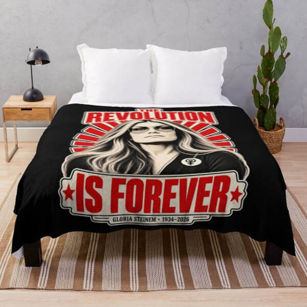 Item preview, Gloria Steinem Feminist Quote designed and sold by ByakuranRegan.