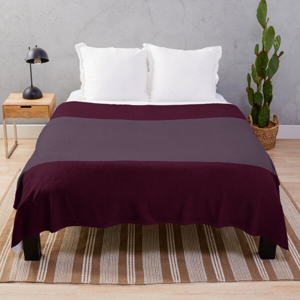 Item preview, Dark Plum and Mauve Minimalist Stripes designed and sold by pluielegere.
