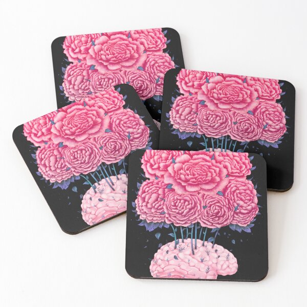 Item preview, Creative Brains With Peonies designed and sold by sharpekins.