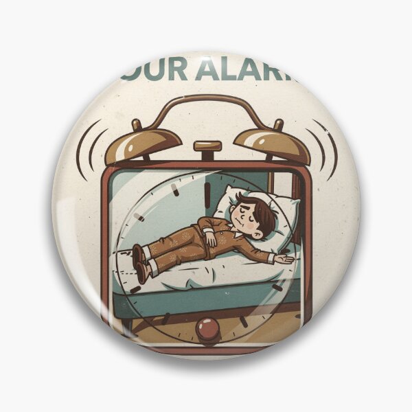 Item preview, Ministry of Ignoring Your Alarm designed and sold by PictorialWhimsy.