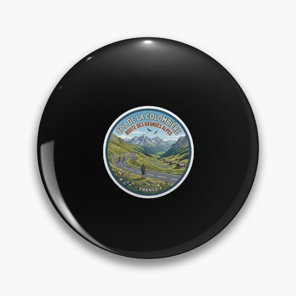 Item preview, Col De La Colombiere Route Des Grandes Alpes designed and sold by TulipaGraphics.