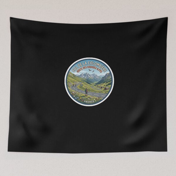 Item preview, Col De La Colombiere Route Des Grandes Alpes designed and sold by TulipaGraphics.
