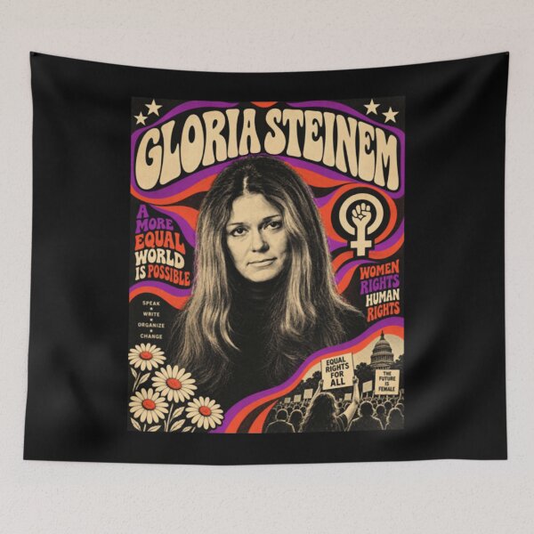 Item preview, Gloria Steinem Pop Retro designed and sold by ByakuranRegan.