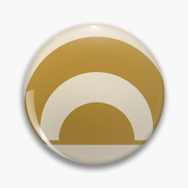 Item preview, Nested Half-Circles | Minimalist Gold and Cream Geometric Art designed and sold by Zaramodo.