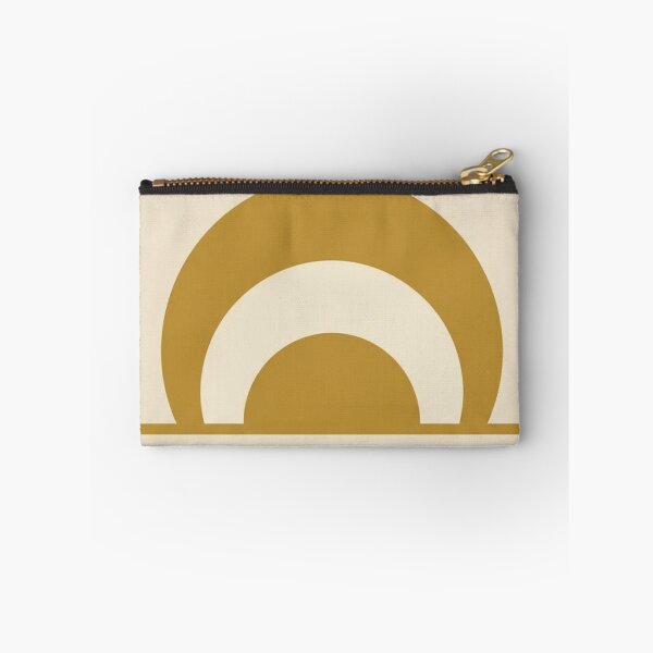 Item preview, Nested Half-Circles | Minimalist Gold and Cream Geometric Art designed and sold by Zaramodo.