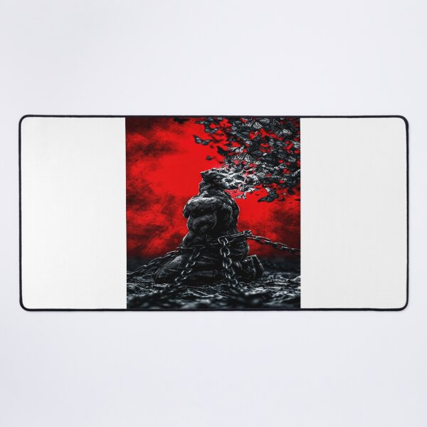 Item preview, Butterfly Liberation – Breaking Free Dark Surreal Streetwear Art designed and sold by Bathu Designs.