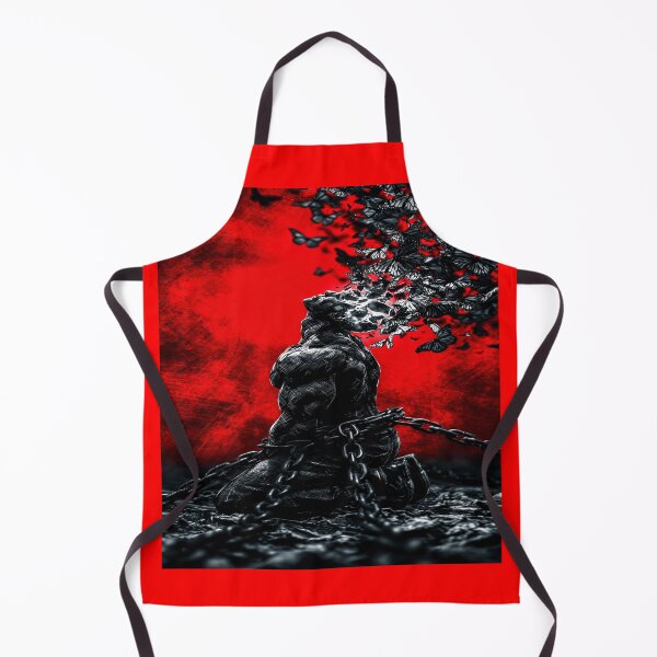 Item preview, Butterfly Liberation – Breaking Free Dark Surreal Streetwear Art designed and sold by Bathu Designs.