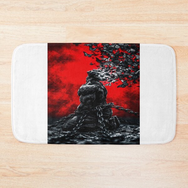 Item preview, Butterfly Liberation – Breaking Free Dark Surreal Streetwear Art designed and sold by Bathu Designs.