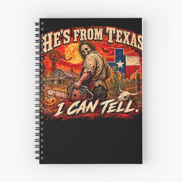 Item preview, Hes From Texas I Can Tell Halloween Horror Humor designed and sold by Krwasatoune.