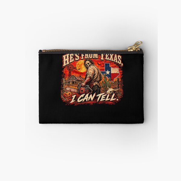 Item preview, Hes From Texas I Can Tell Halloween Horror Humor designed and sold by Krwasatoune.