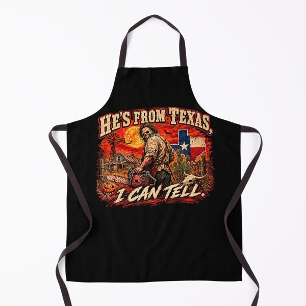 Item preview, Hes From Texas I Can Tell Halloween Horror Humor designed and sold by Krwasatoune.
