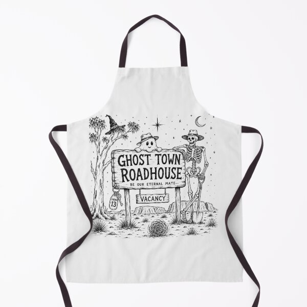 Item preview, Ghost Town Roadhouse Be Our Eternal Mate Skeleton Outback Halloween Aussie Roadhouse Cabin 13 Vacancy designed and sold by Yellowriversss.