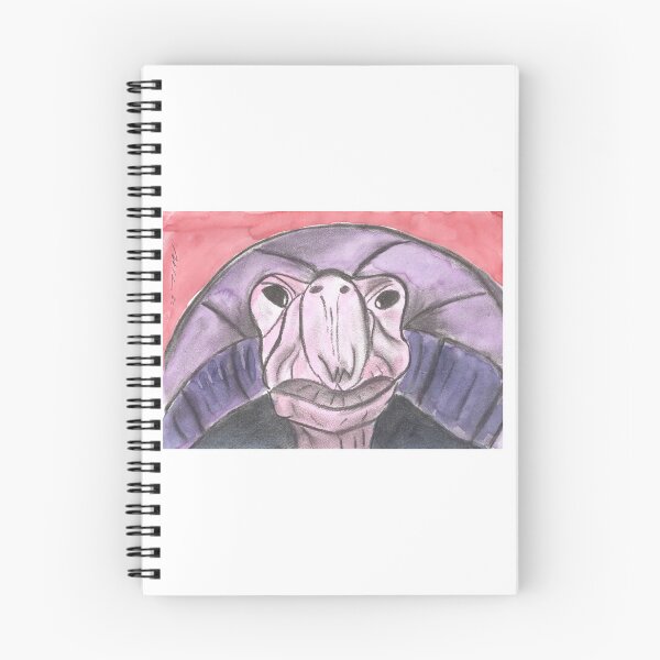 Item preview, Methusalem Tortoise, Pink, Charcoal & Watercolour designed and sold by Anke‘s Bazaar.