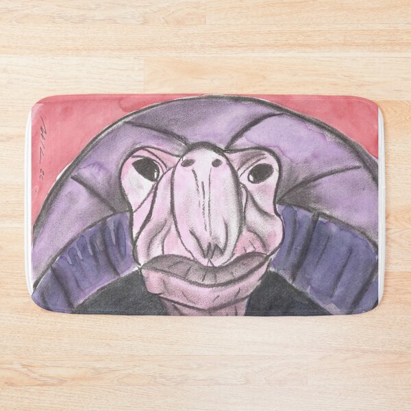 Item preview, Methusalem Tortoise, Pink, Charcoal & Watercolour designed and sold by Anke‘s Bazaar.