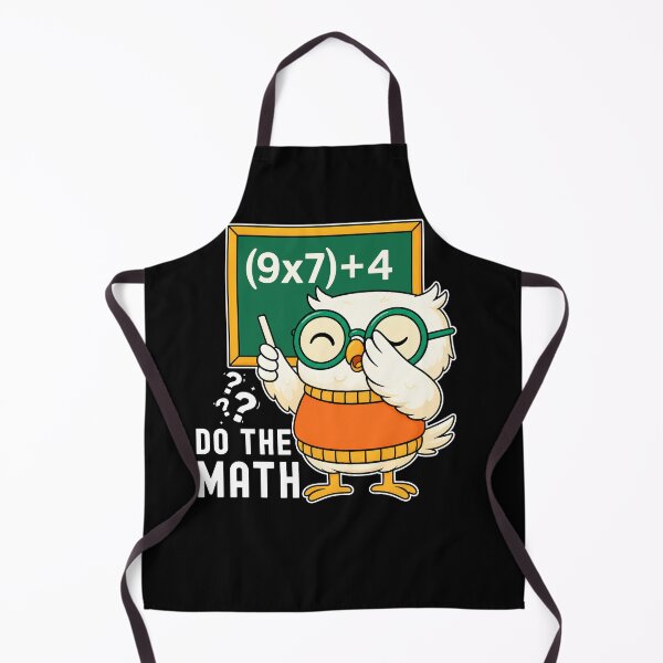 Item preview, Do The Math Owl Teacher Solving Math Problem Funny School designed and sold by KatieThomShop.