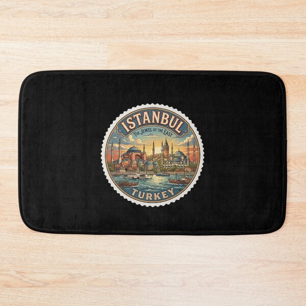 Item preview, Istanbul Turkey Sticker designed and sold by TulipaGraphics.