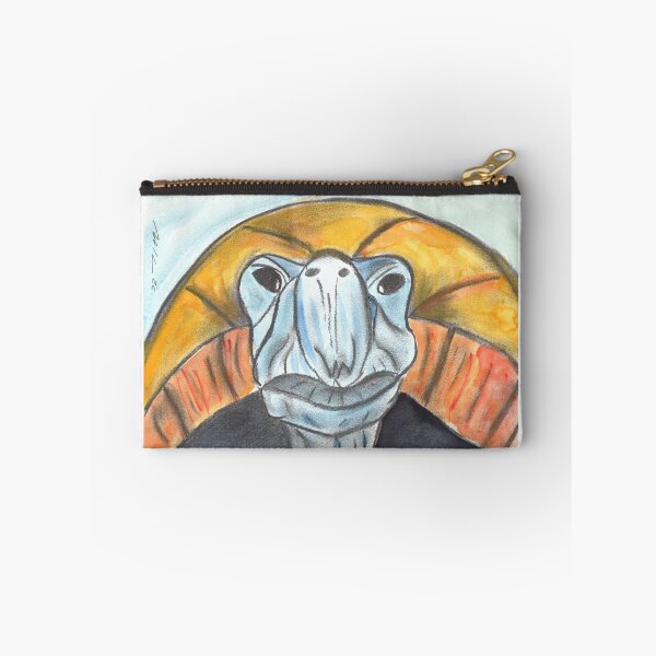 Item preview, Methusalem Tortoise, Blue, Charcoal & Watercolour designed and sold by Anke‘s Bazaar.