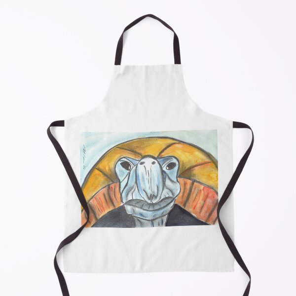Item preview, Methusalem Tortoise, Blue, Charcoal & Watercolour designed and sold by Anke‘s Bazaar.