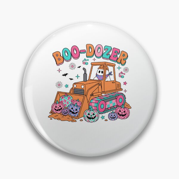 Item preview, Boo Dozer Ghost Bulldozer Halloween designed and sold by KroghDs.