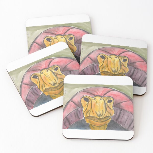 Item preview, Methusalem Tortoise, Yellow, Charcoal & Watercolour designed and sold by Anke‘s Bazaar.