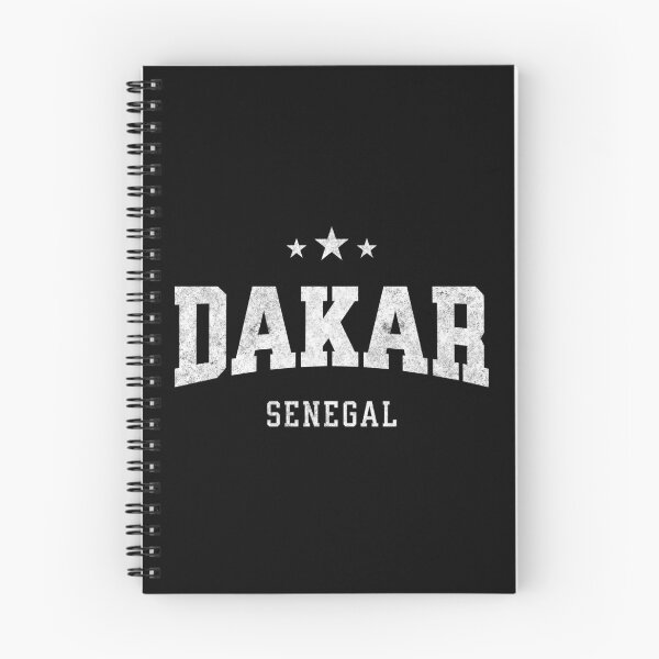 Item preview, Dakar Senegal Vintage Varsity Distressed Retro College Travel Design designed and sold by NiceTeeClub.