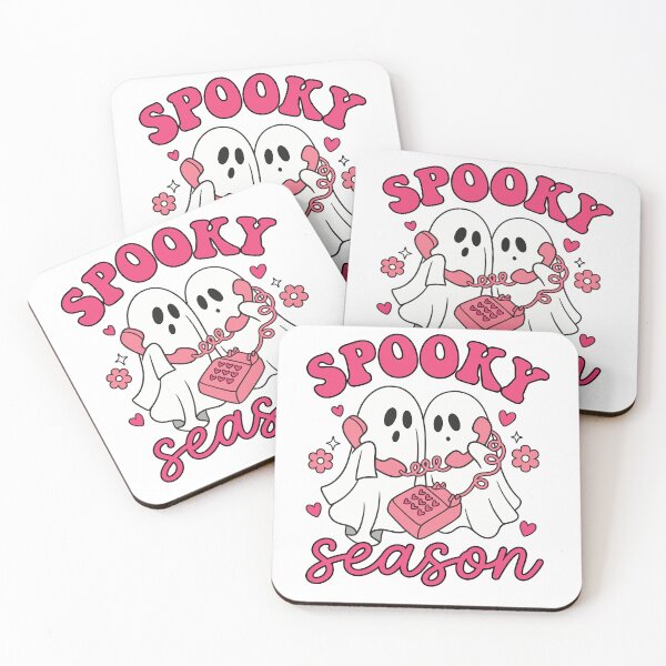 Item preview, Spooky Season Retro Pink Ghosts Phone designed and sold by KroghDs.
