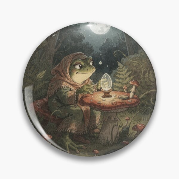 Item preview, Madame Frog Reads Your Future designed and sold by PictorialWhimsy.