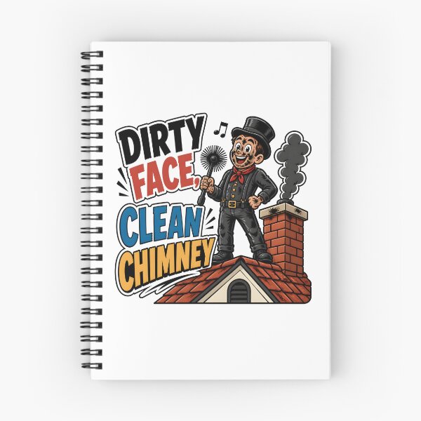Item preview, Dirty Face Clean Chimney Chimney Sweep Funny Tradesman Gift designed and sold by CleverRaccoon.