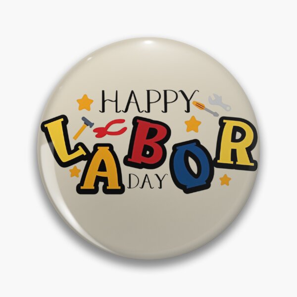 Item preview, Happy Labor Day Cute Work Tools Typography designed and sold by Bomebomst.