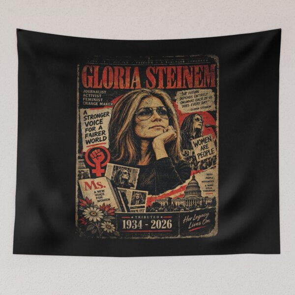 Item preview, Gloria Steinem designed and sold by ByakuranRegan.