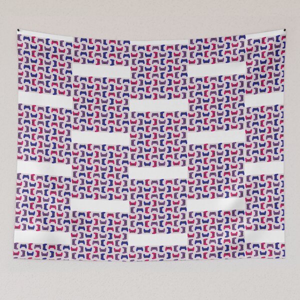 Item preview, Bisexual Remote Pattern (Light) designed and sold by SouthWestPrint.