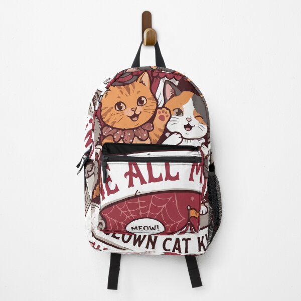 Item preview, We All Meow Funny Cute Halloween Clown Cats designed and sold by Brexmore3.