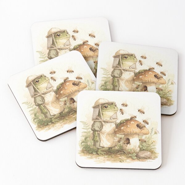 Item preview, Frog Beekeeper of the Bog designed and sold by PictorialWhimsy.