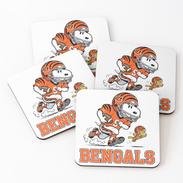 Item preview, Snoopy And Woodstock Cincinnati Football Action Fan designed and sold by DamianRoy88.