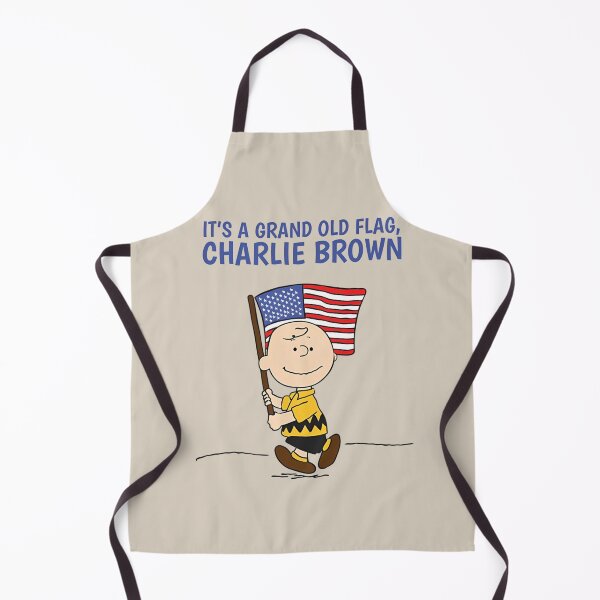 Item preview, It's a Grand Old Flag Charlie Brown Patriotic designed and sold by Bomebomst.