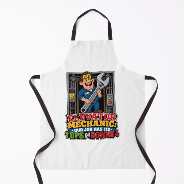 Item preview, Elevator Mechanic Our Job Has Its Ups And Downs Technician Funny Gift designed and sold by CleverRaccoon.