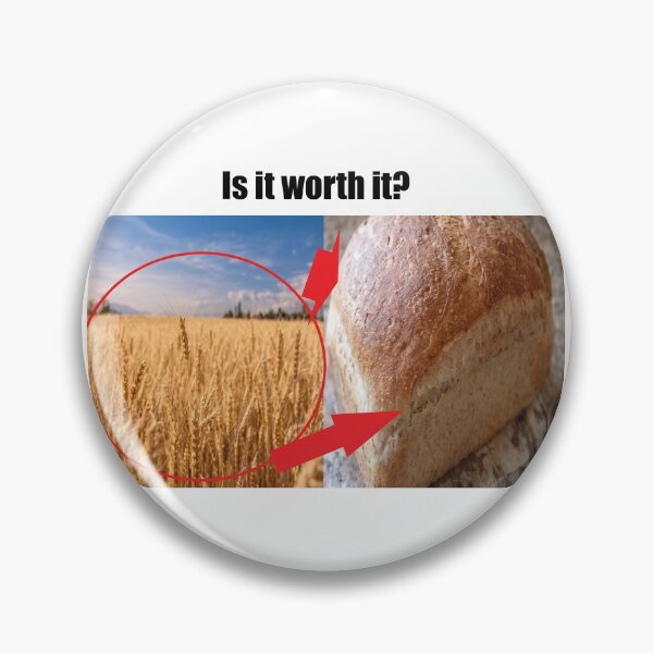 Item preview, is it worth it - bread - HD designed and sold by Rzera-.