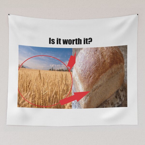 Item preview, is it worth it - bread - HD designed and sold by Rzera-.