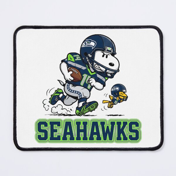 Item preview, Snoopy And Woodstock Seattle Football Action Fan designed and sold by DamianRoy88.