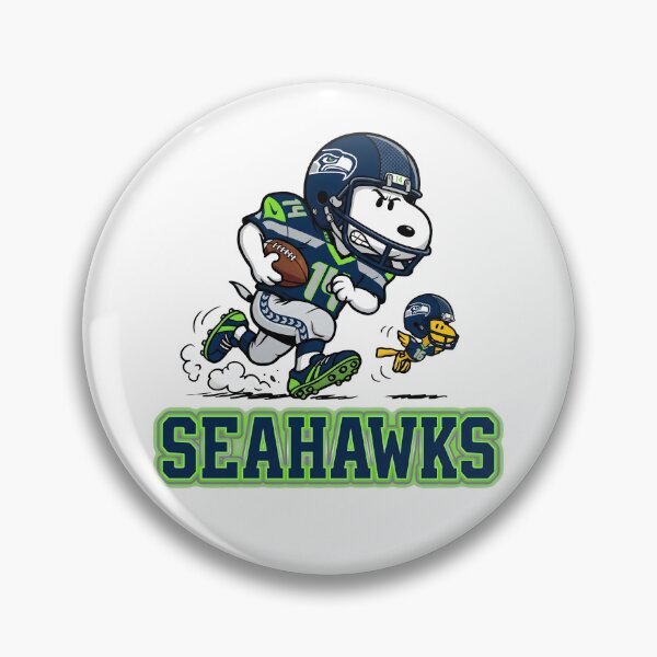 Item preview, Snoopy And Woodstock Seattle Football Action Fan designed and sold by DamianRoy88.