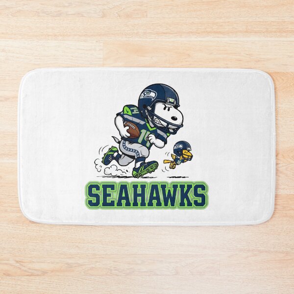 Item preview, Snoopy And Woodstock Seattle Football Action Fan designed and sold by DamianRoy88.