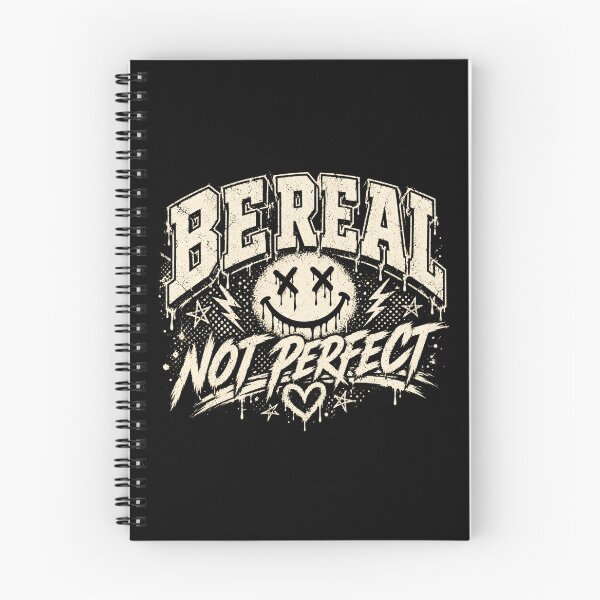 Item preview, Be Real Not Perfect designed and sold by LVSMe.