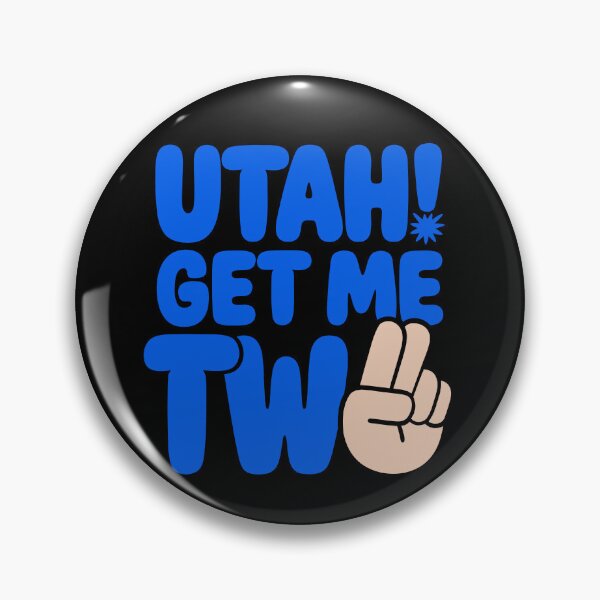 Item preview, Utah Get Me Two Nostalgic Cinema Film Quote Classic Movie designed and sold by Colorfulman.