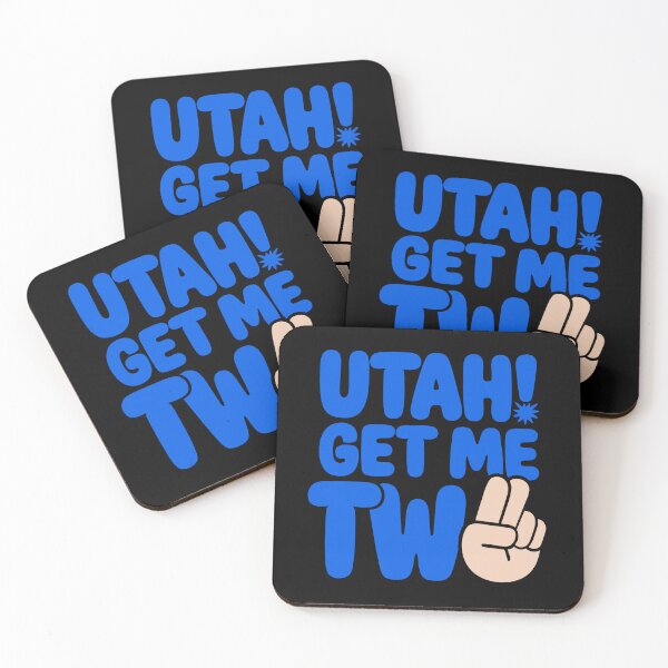 Item preview, Utah Get Me Two Nostalgic Cinema Film Quote Classic Movie designed and sold by Colorfulman.